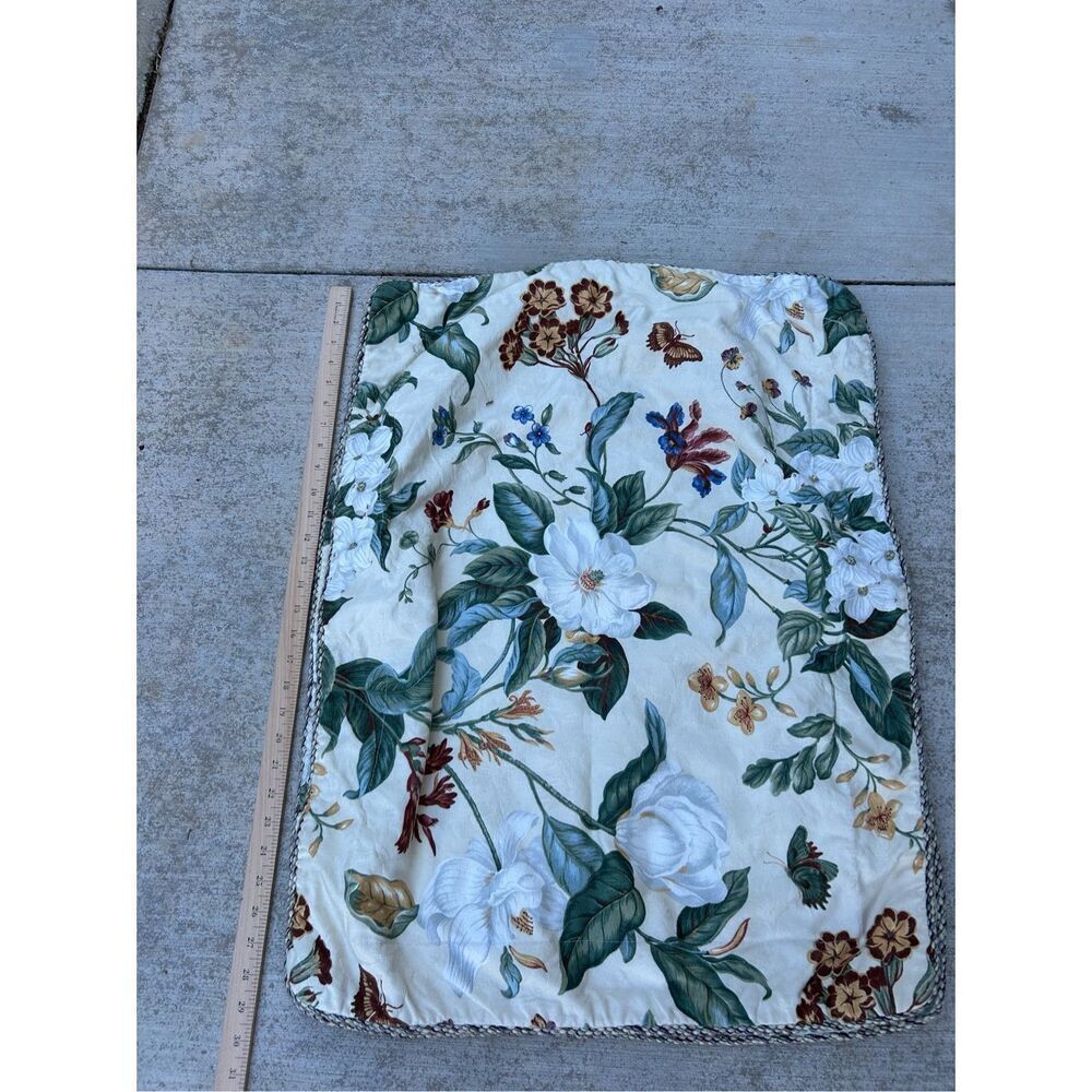 Waverly Home Williamsburg shams 2003 rn#50774 replacement pc 29x22" Magnolia Kin